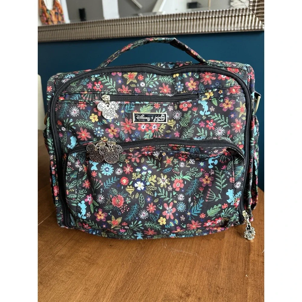 JuJuBe Disney Mickey Mouse Amour des Fleurs Be Diaper Bag Backpack & Pad